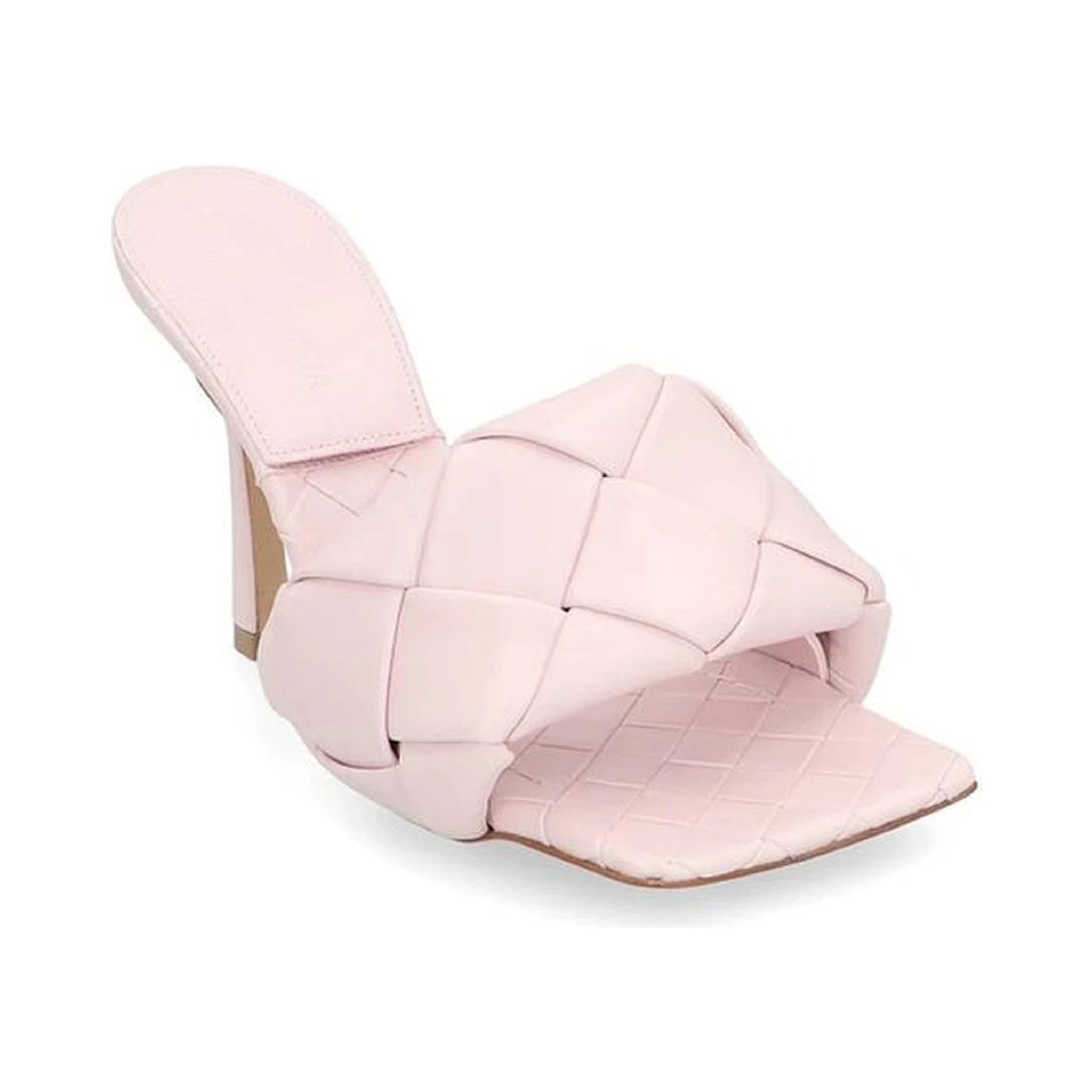Multicolor Leather Mules