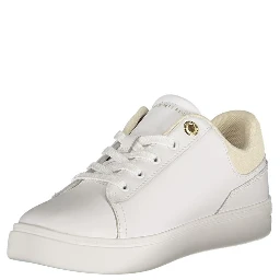Bianco Polyurethane Women Sneaker