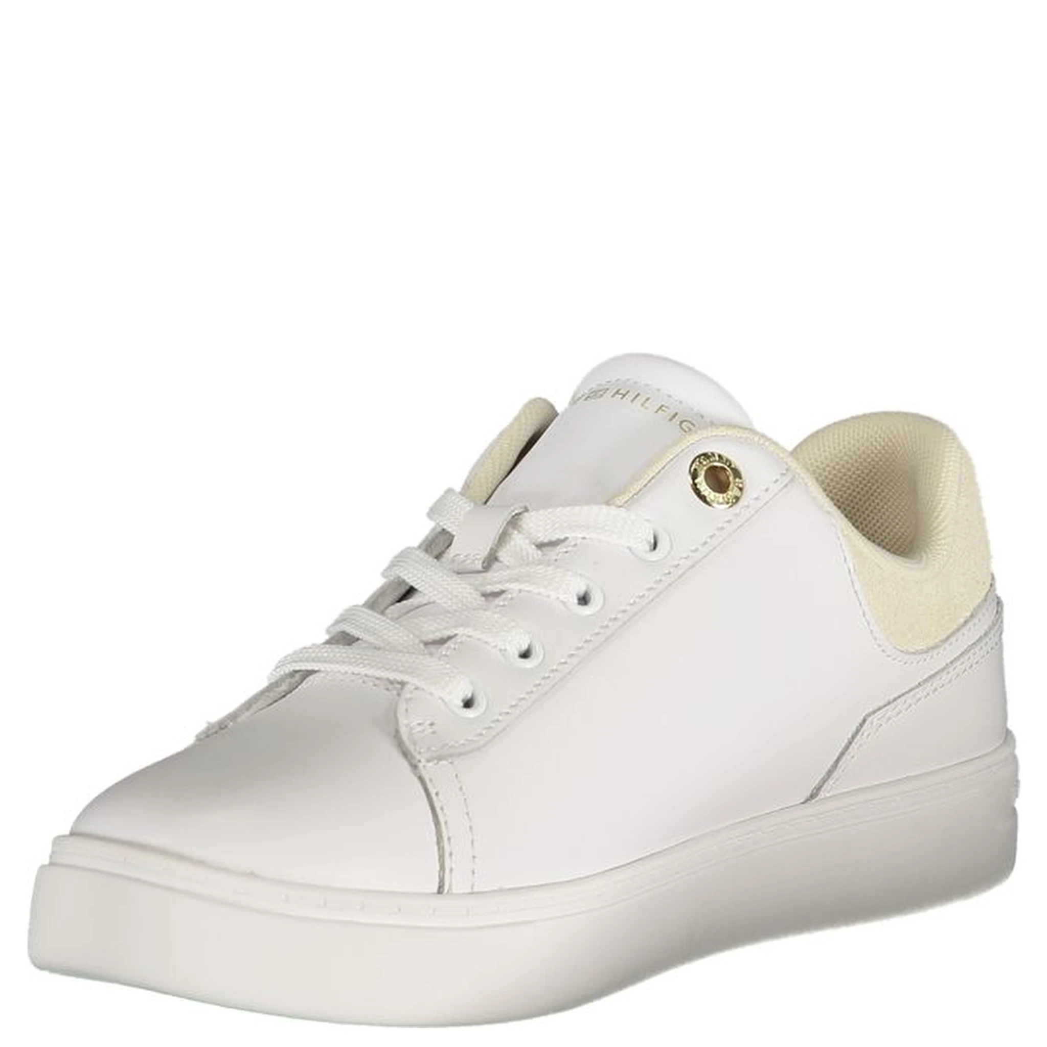 Bianco Polyurethane Women Sneaker