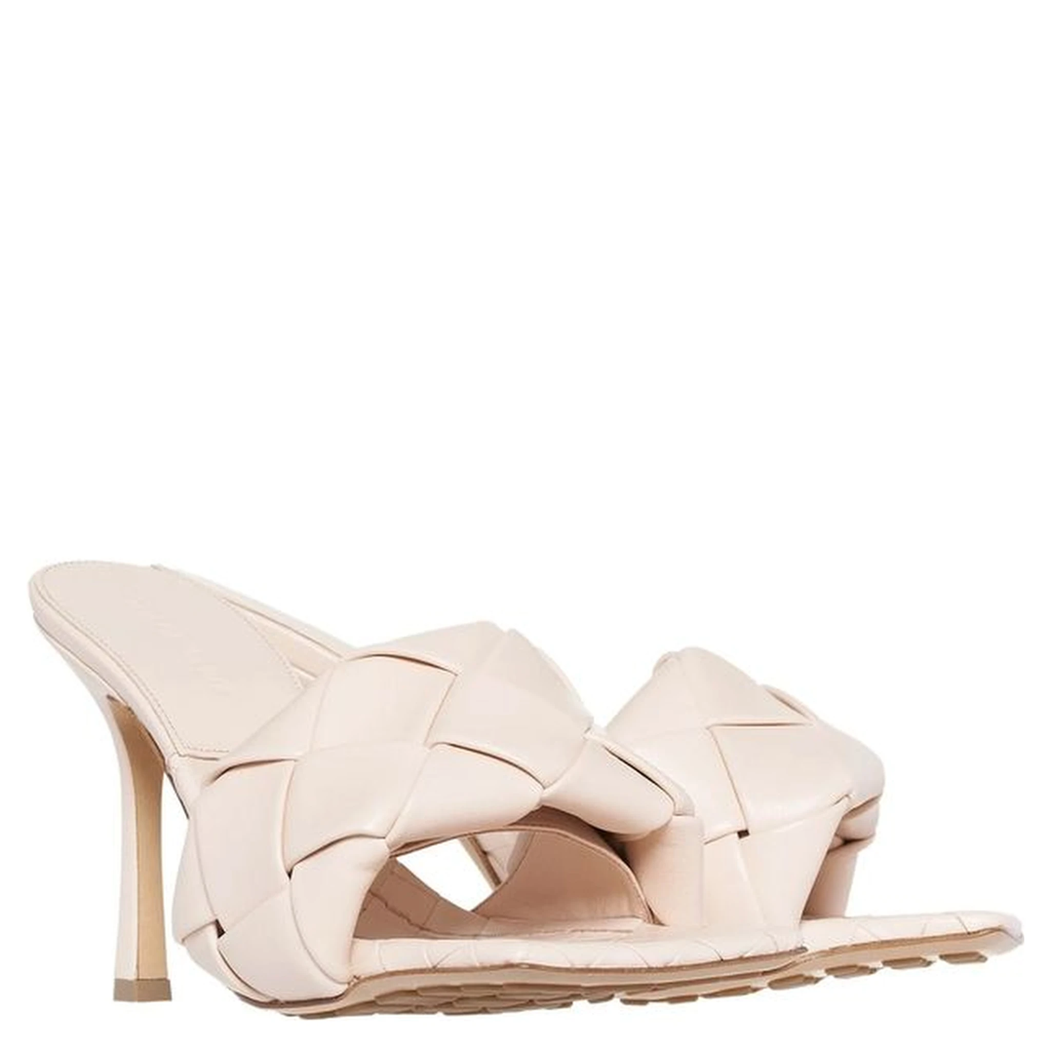 Multicolor Leather Mules