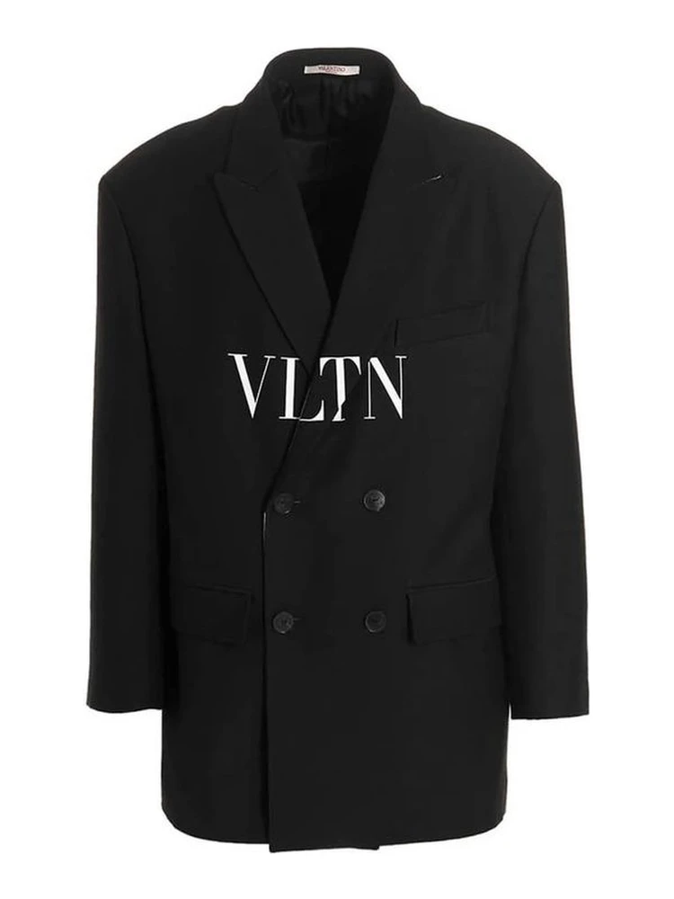 Black Silk Blazer