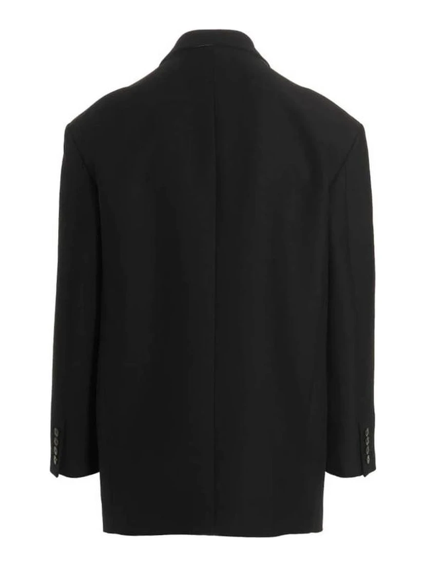 Black Silk Blazer