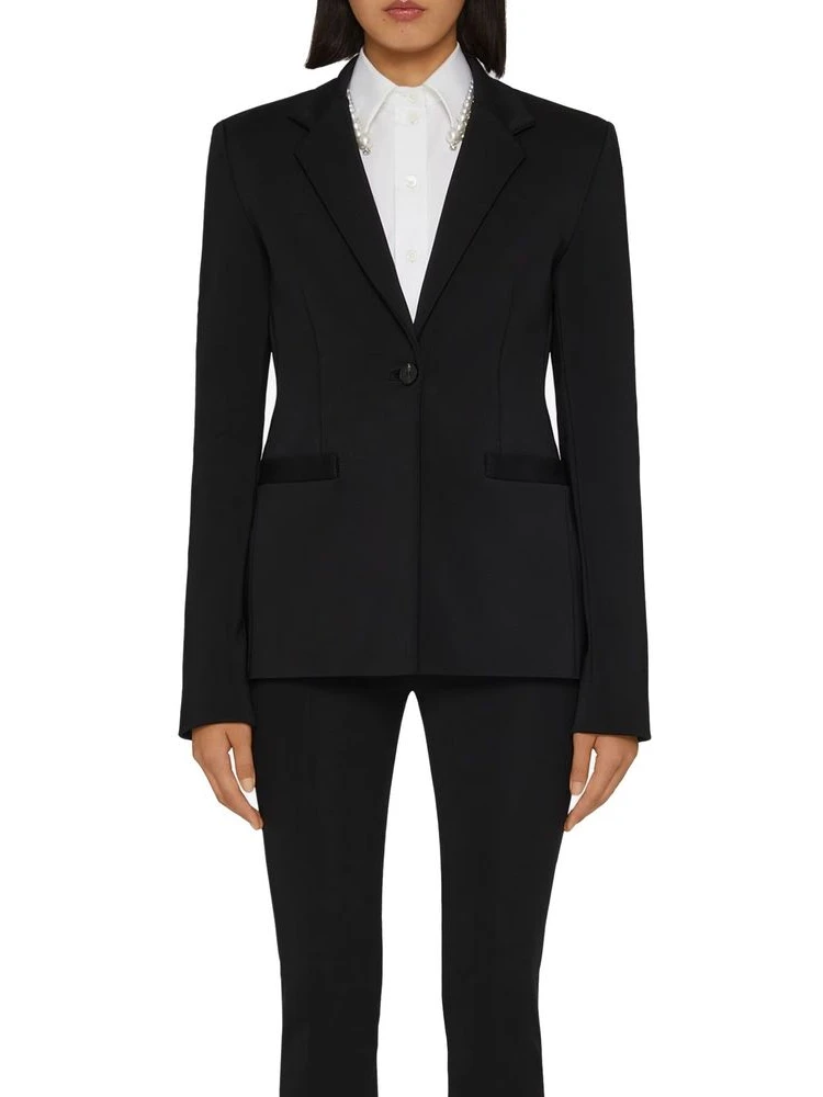 Black Elastane Blazer alternative