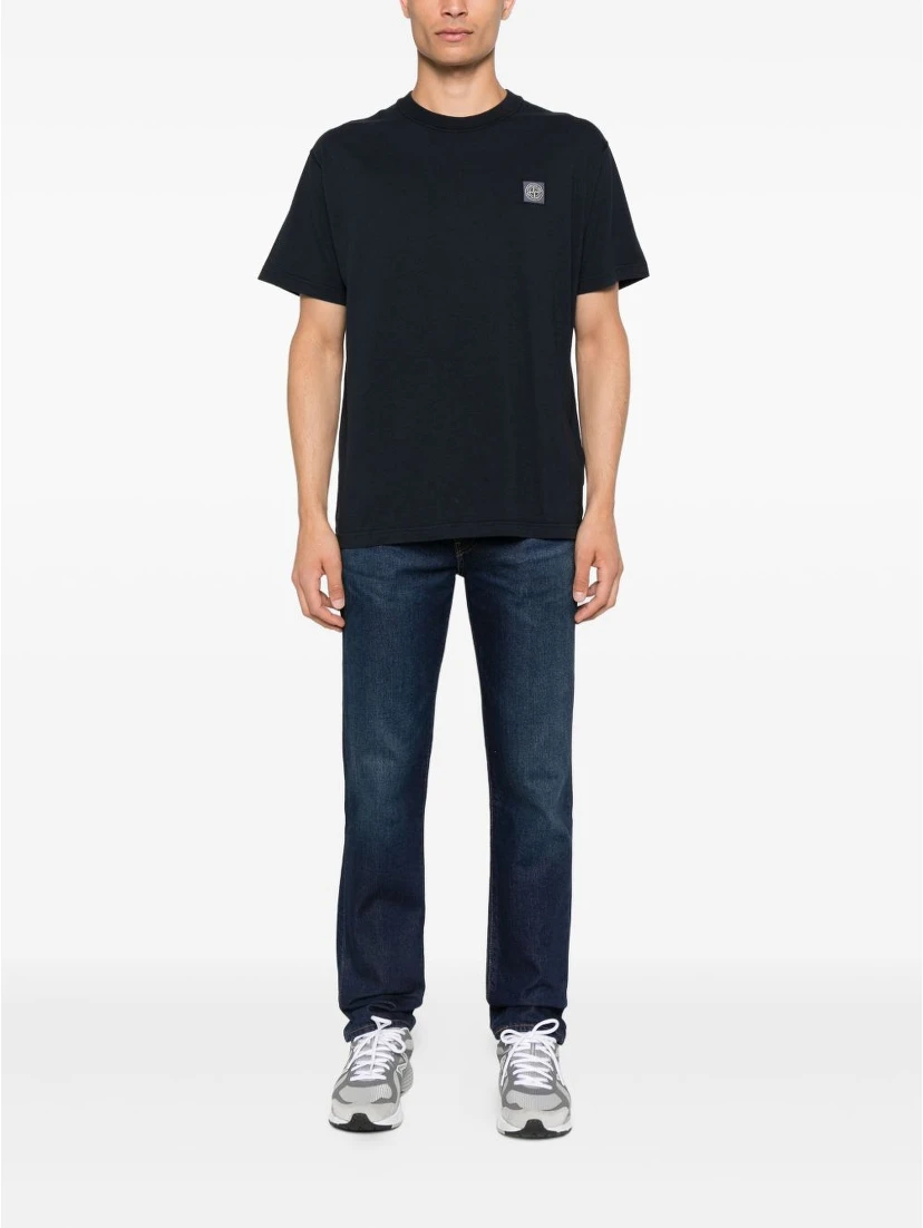 Stone Island T-shirts and Polos Blue