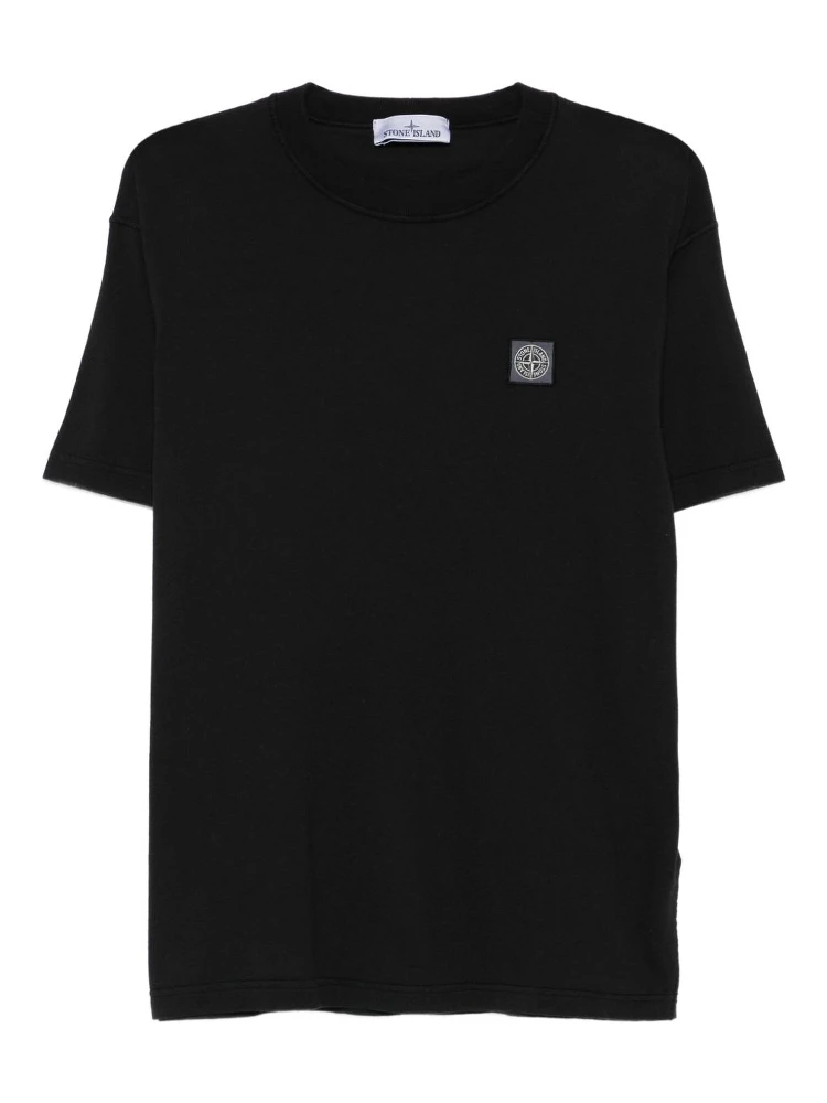 Stone Island T-shirts and Polos Black