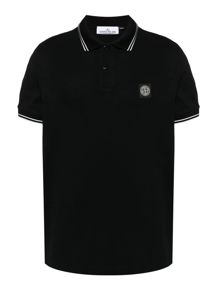Stone Island T-shirts and Polos Black