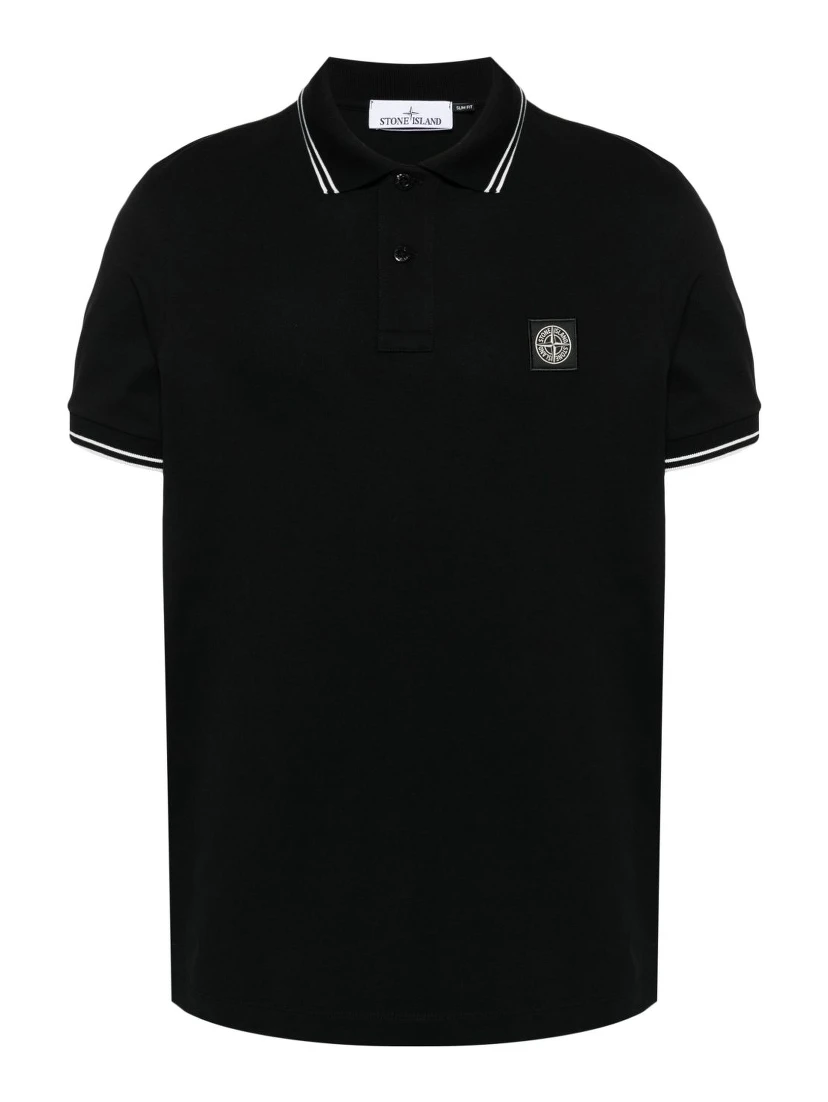 Stone Island T-shirts and Polos Black