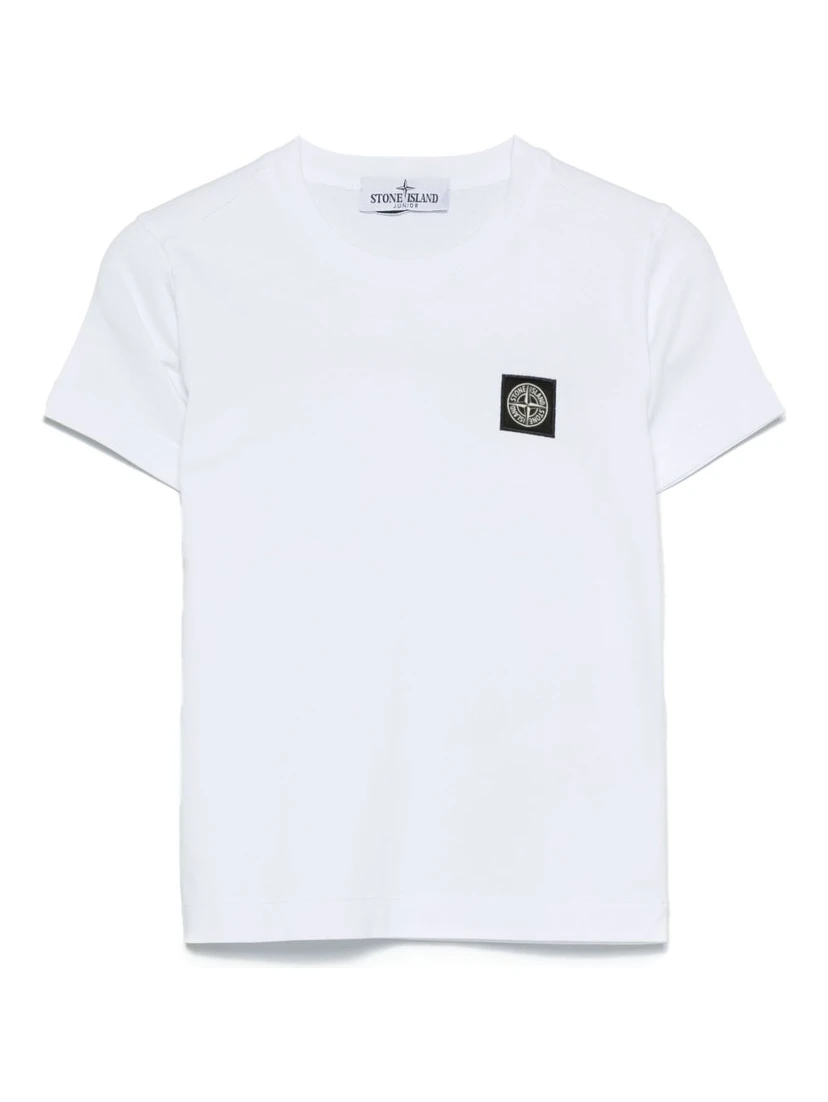 STONE ISLAND KIDS T-shirts and Polos White