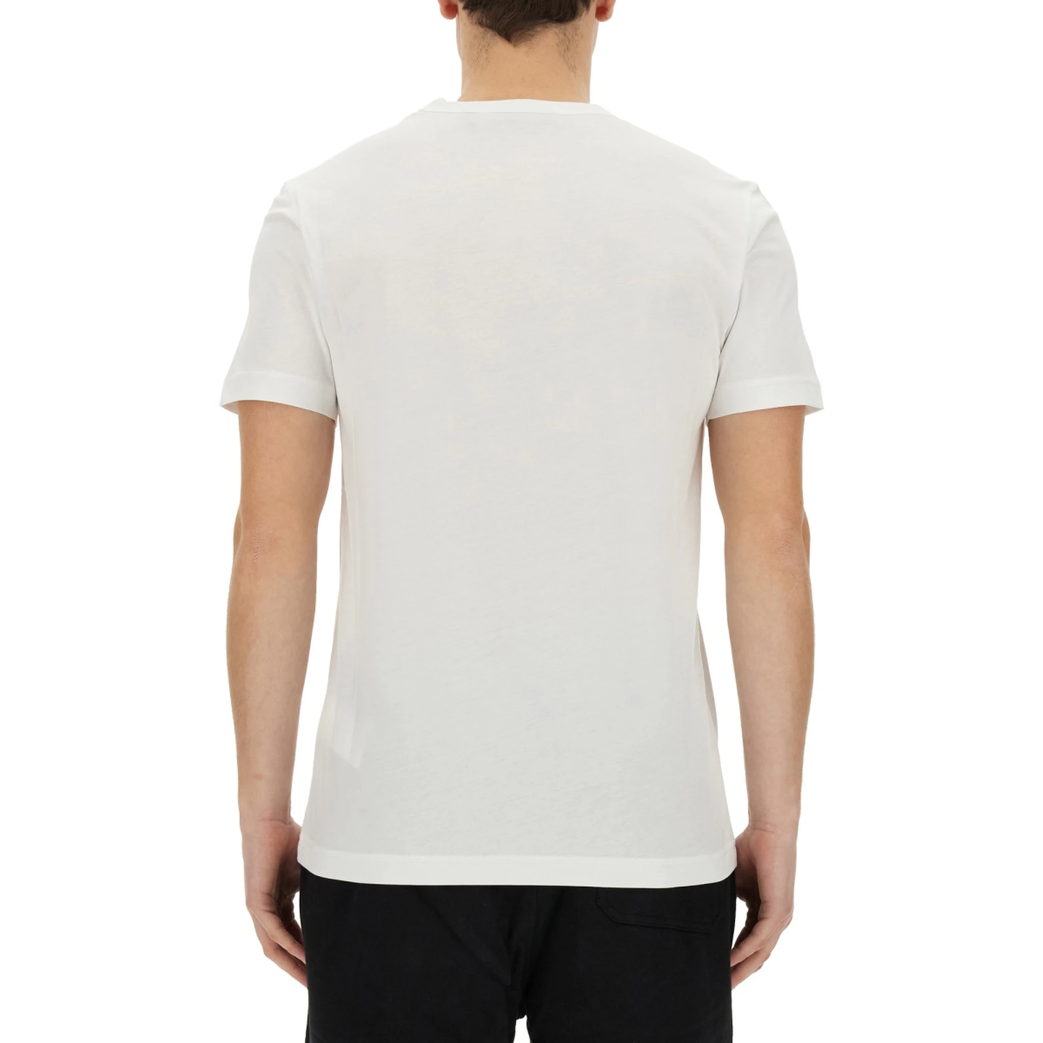 T-SHIRT WITH LOGO PATCH