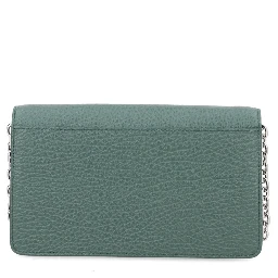 "FOUR STITCHES" WALLET WITH CHAIN