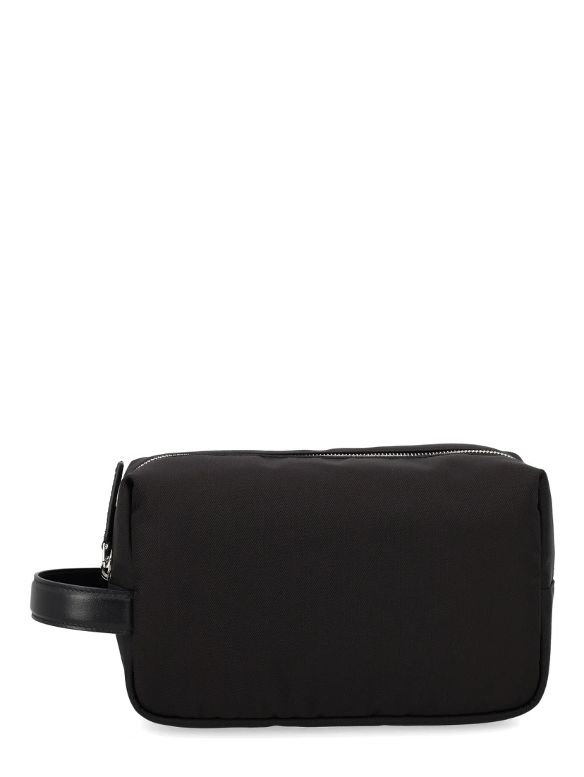 CLUTCH BAG WITH LOGO