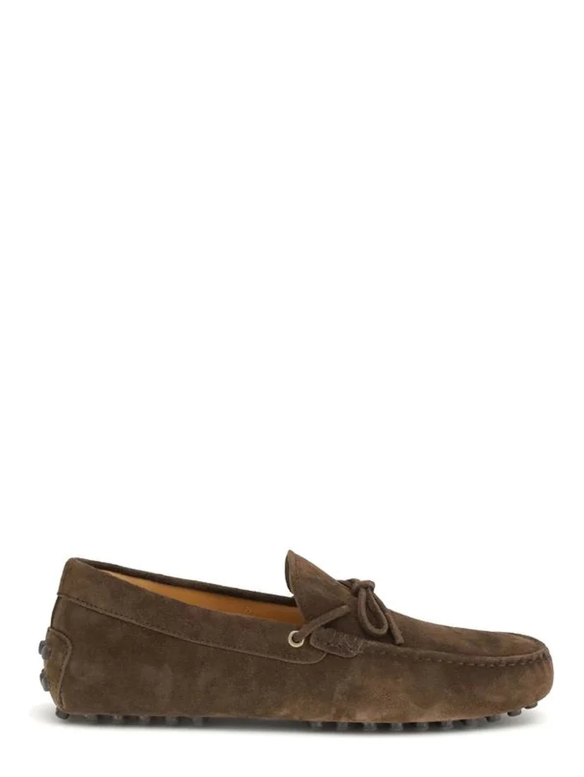 "Gommino" lace up loafers