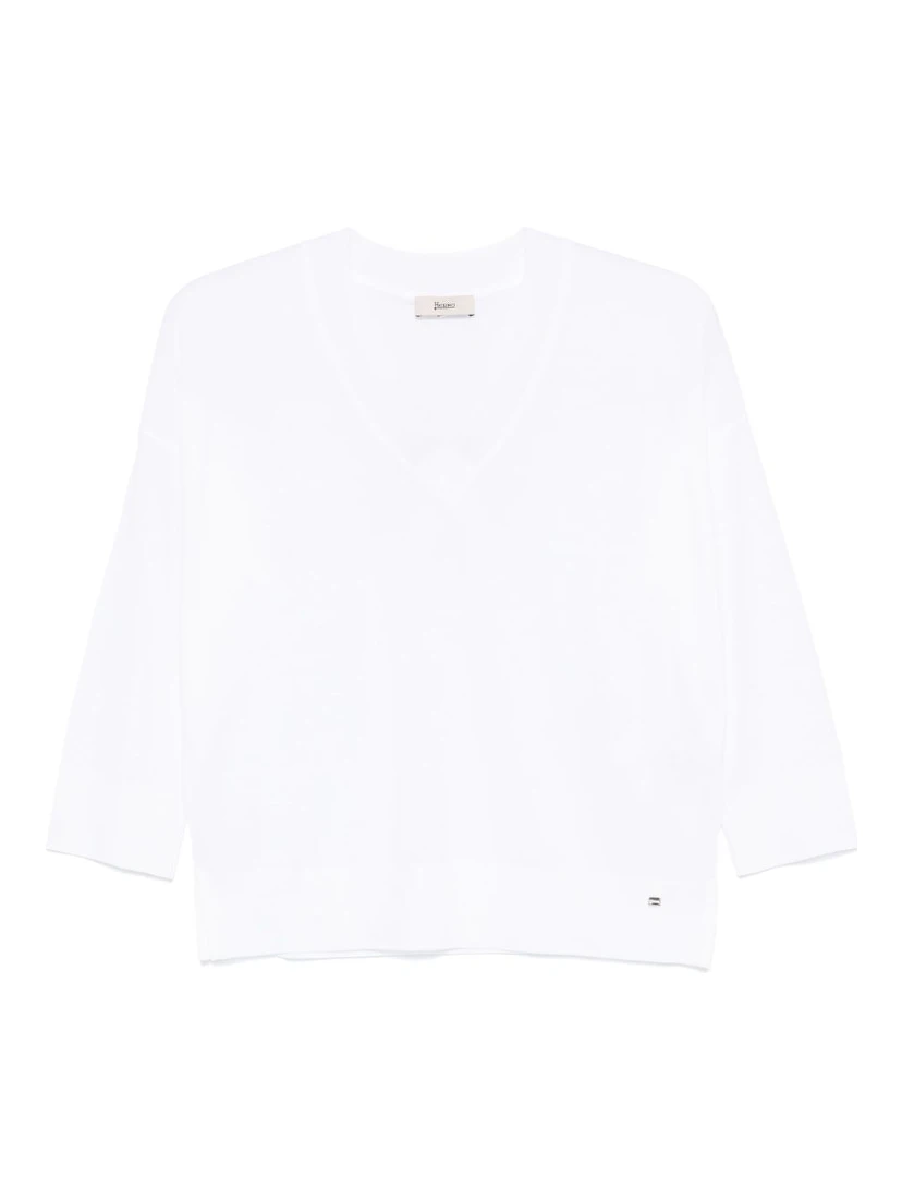 Herno Sweaters White