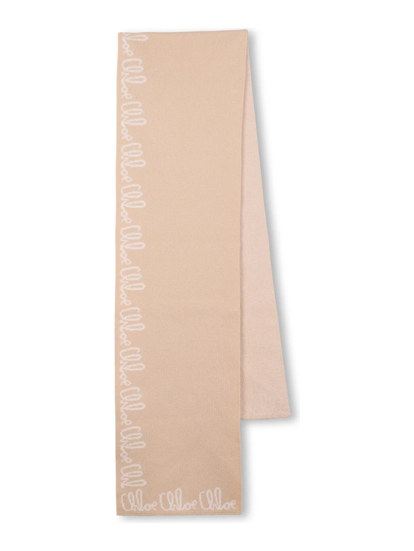 SCARF WITH LOGO