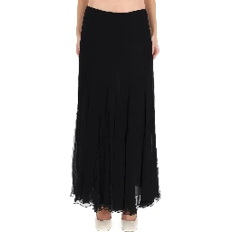 SILK MUSLIN MAXI SKIRT