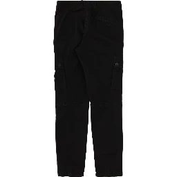 CARGO PANTS WITH LOGO PATCH