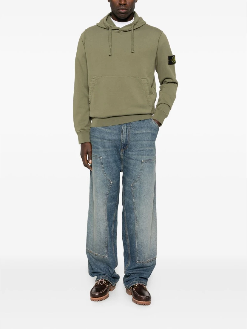 Stone Island Sweaters Green