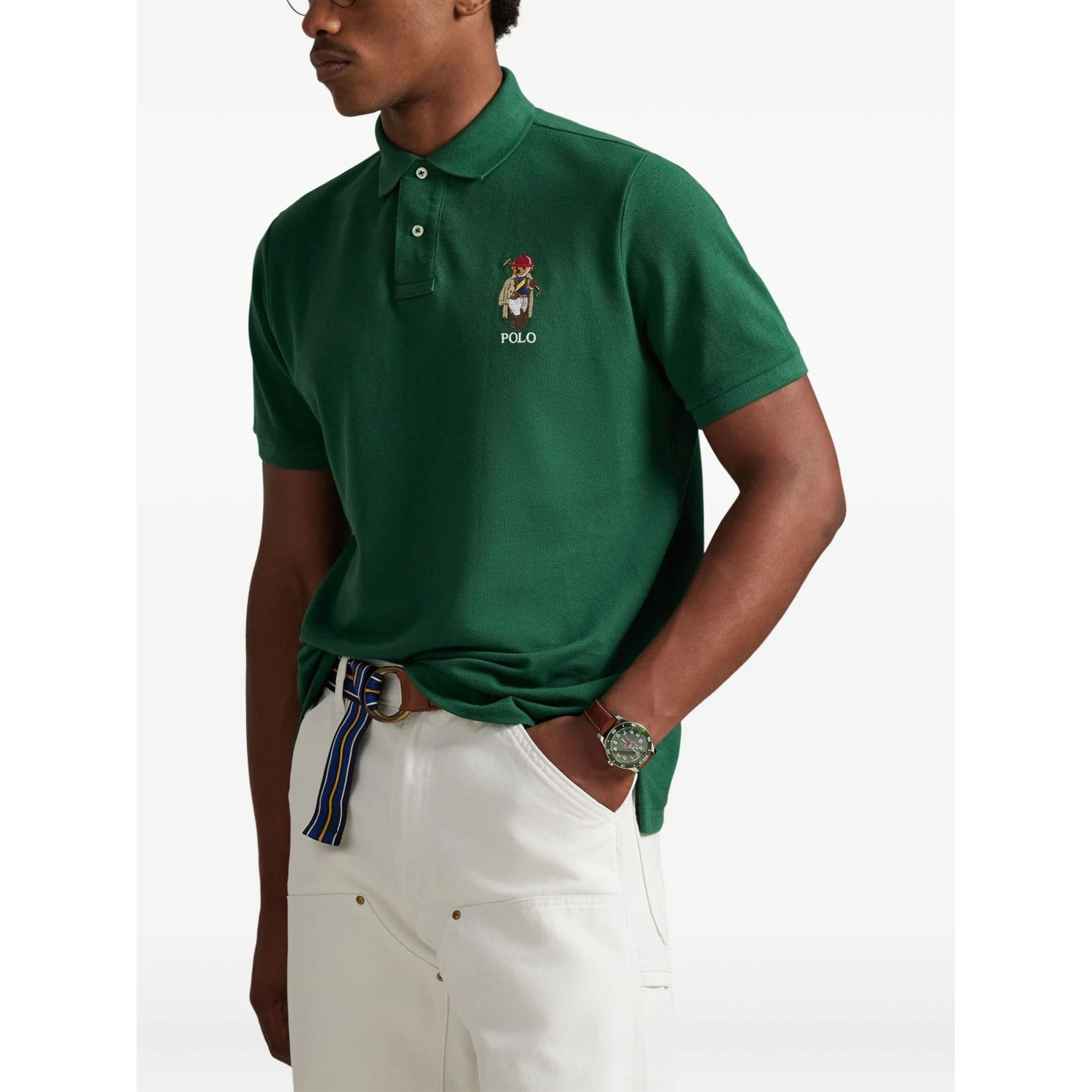 Polo Ralph Lauren T-shirts and Polos Green
