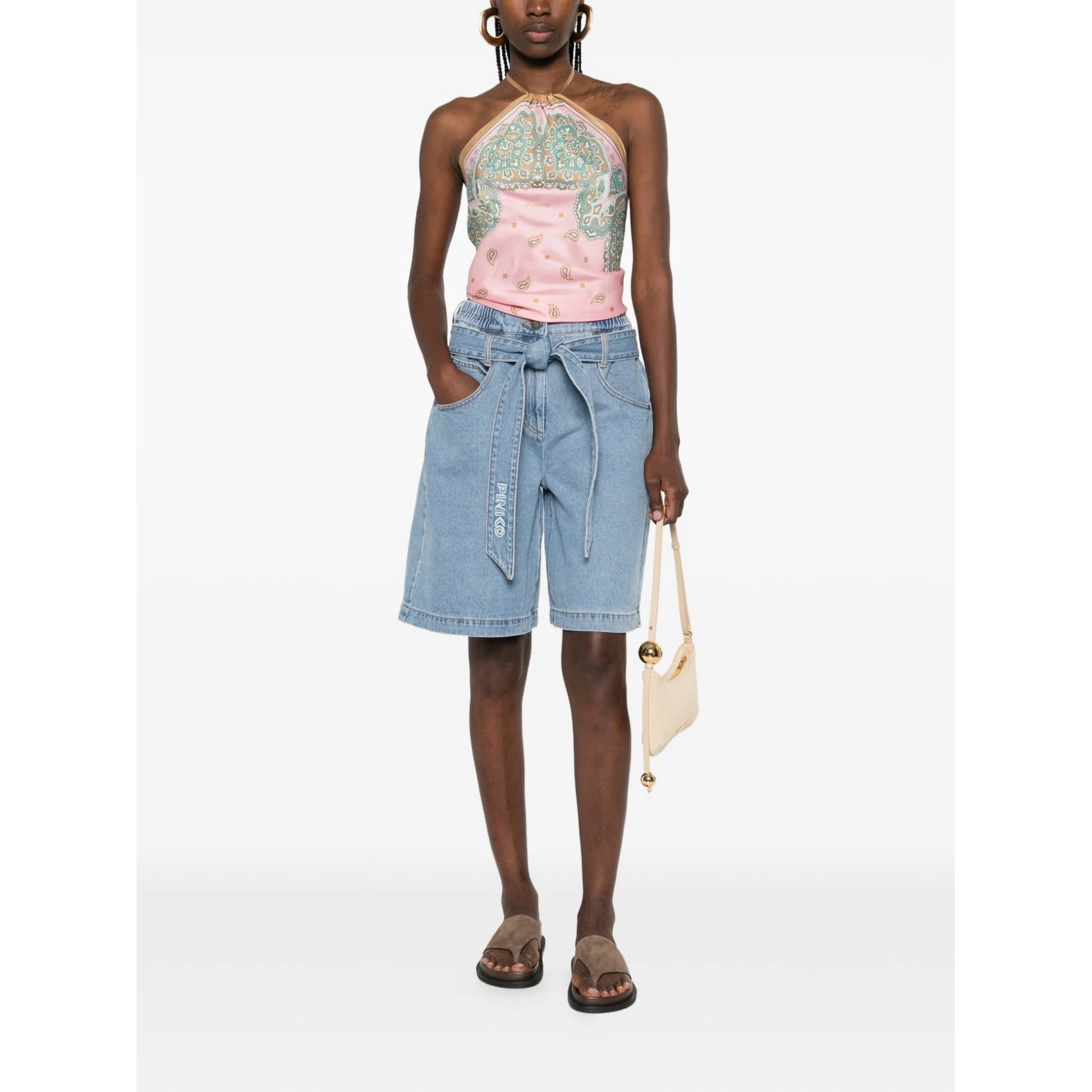 Pinko Shorts Blue