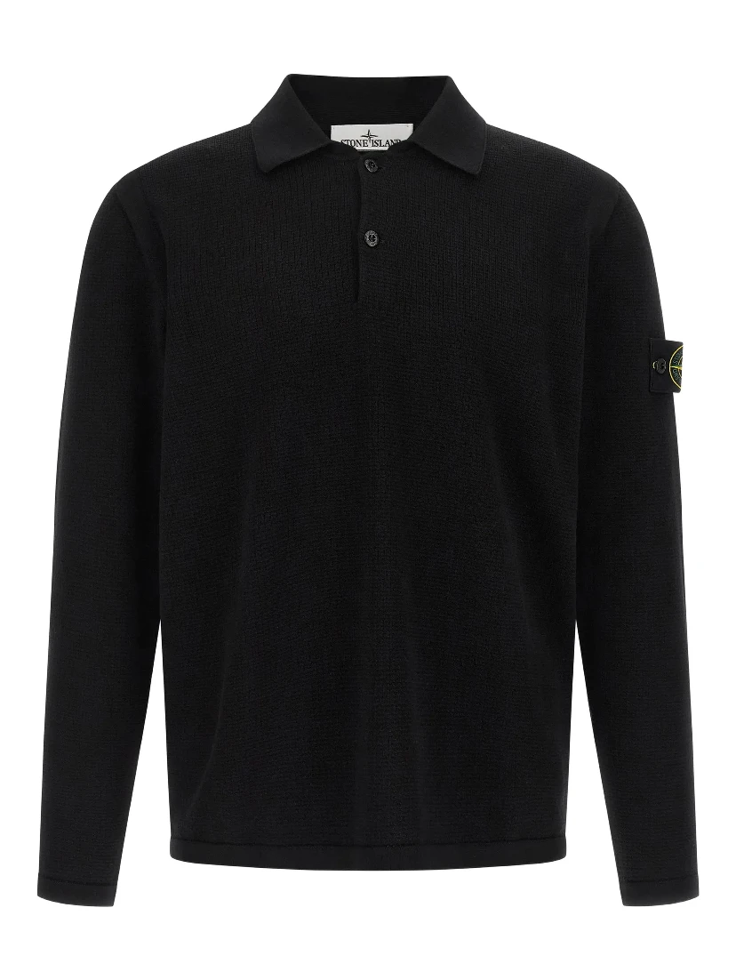 Stone Island T-shirts and Polos Black