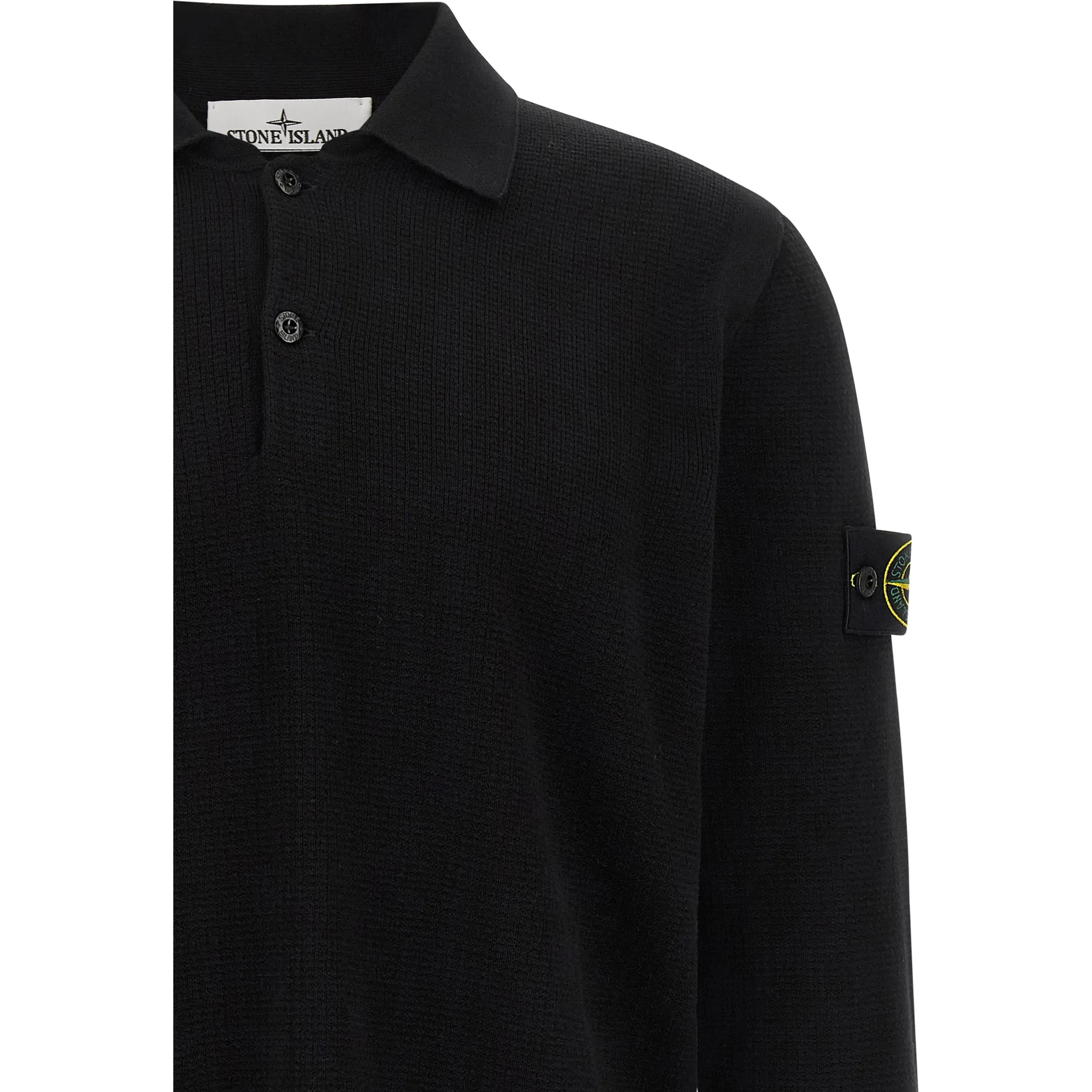 Stone Island T-shirts and Polos Black
