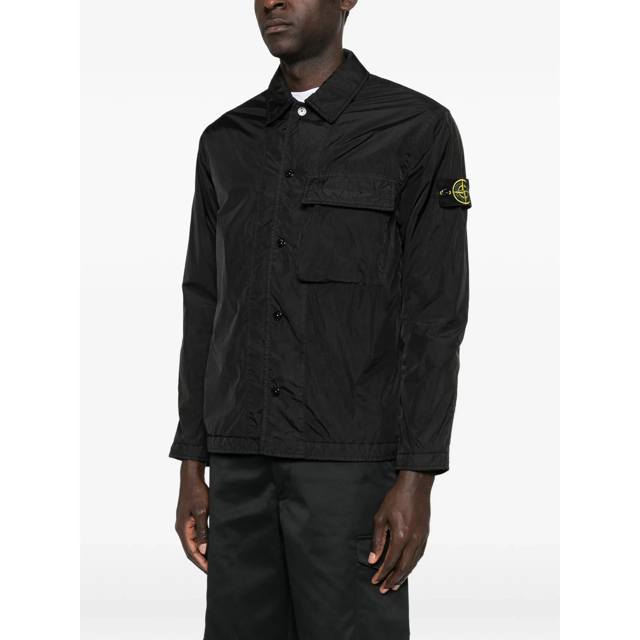 Stone Island Jackets Black