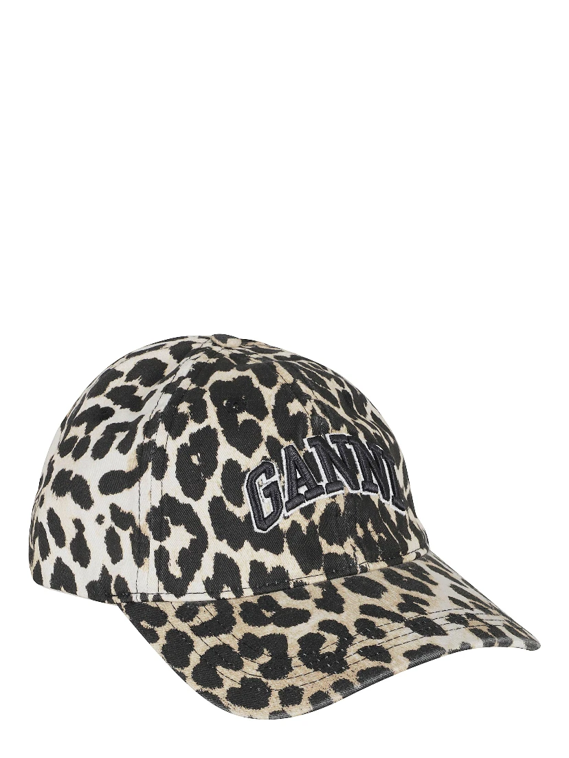 WASHED COTTON CANVAS CAP LEO EMB
