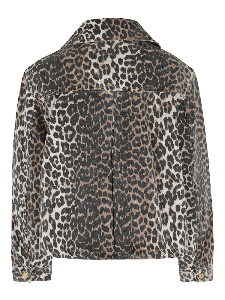 PRINT DENIM JACKET alternative