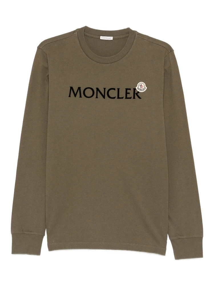 Moncler T-shirts and Polos Green