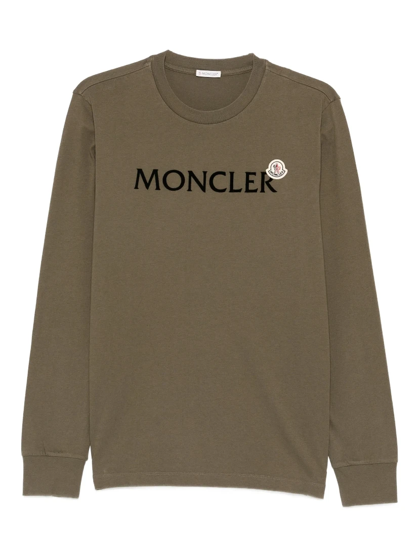 Moncler T-shirts and Polos Green