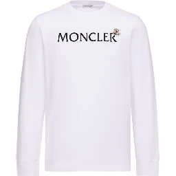 Moncler T-shirts and Polos White