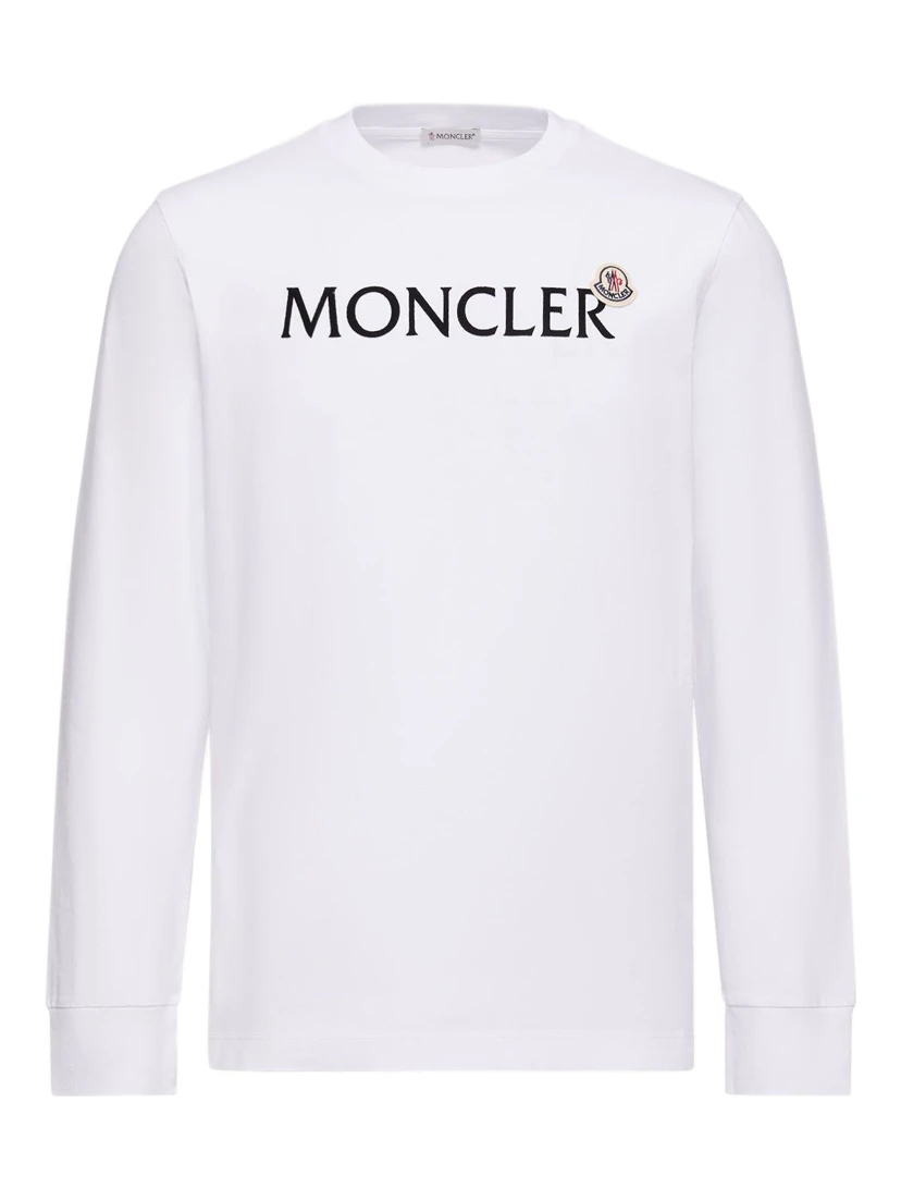 Moncler T-shirts and Polos White