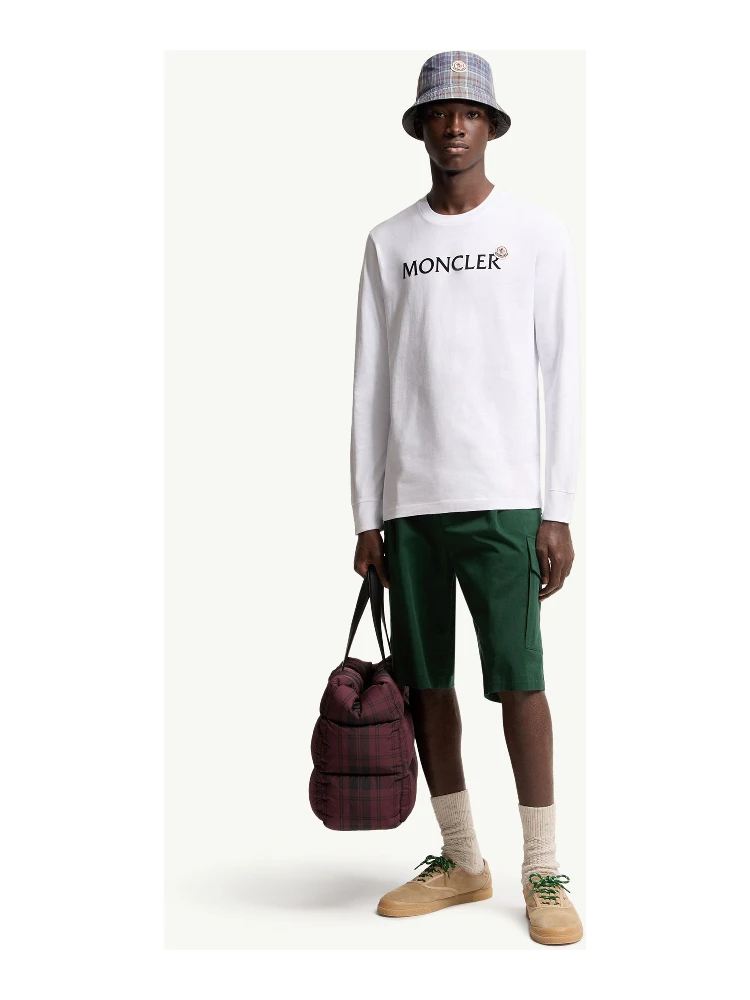 Moncler T-shirts and Polos White alternative