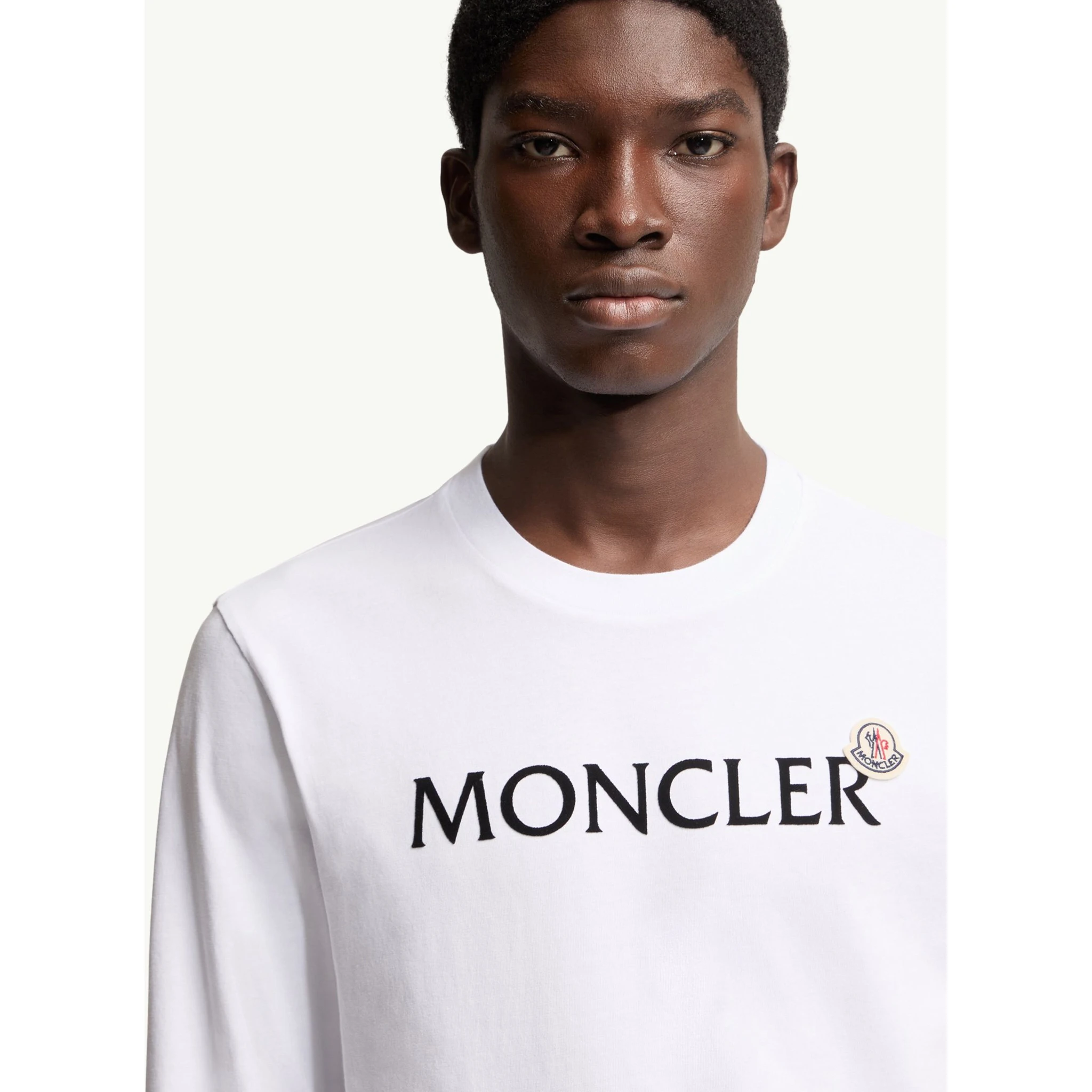 Moncler T-shirts and Polos White