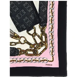 PINKO LIMBO FOULARD scarf