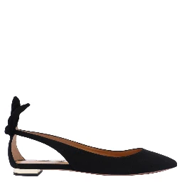 Aquazzura Flat shoes Black
