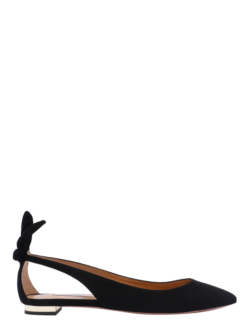 Aquazzura Flat shoes Black