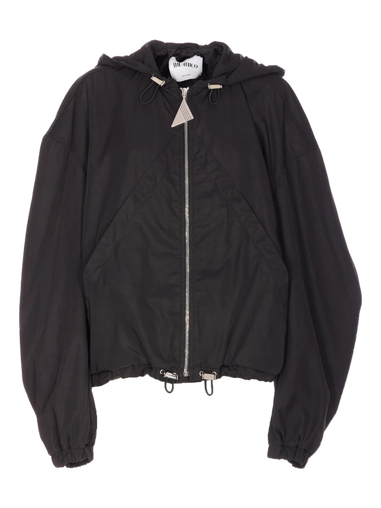 The Attico Coats Black