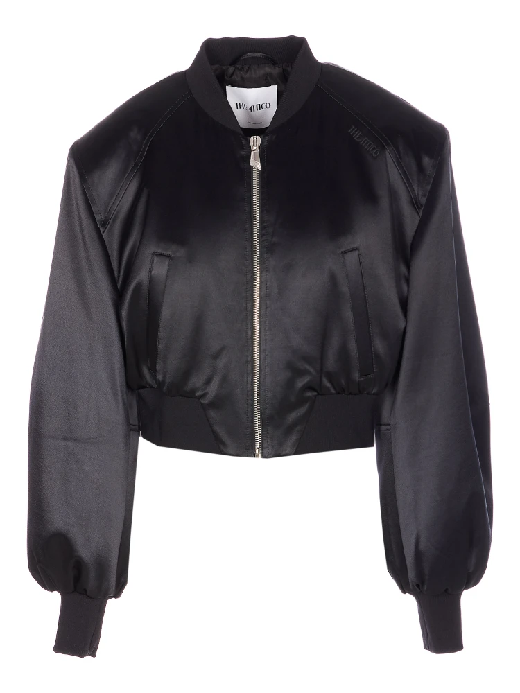 The Attico Coats Black