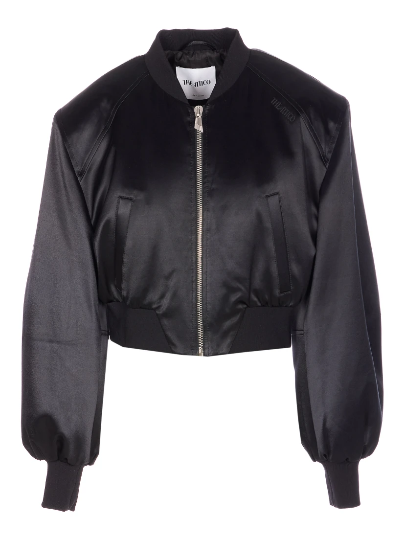 The Attico Coats Black
