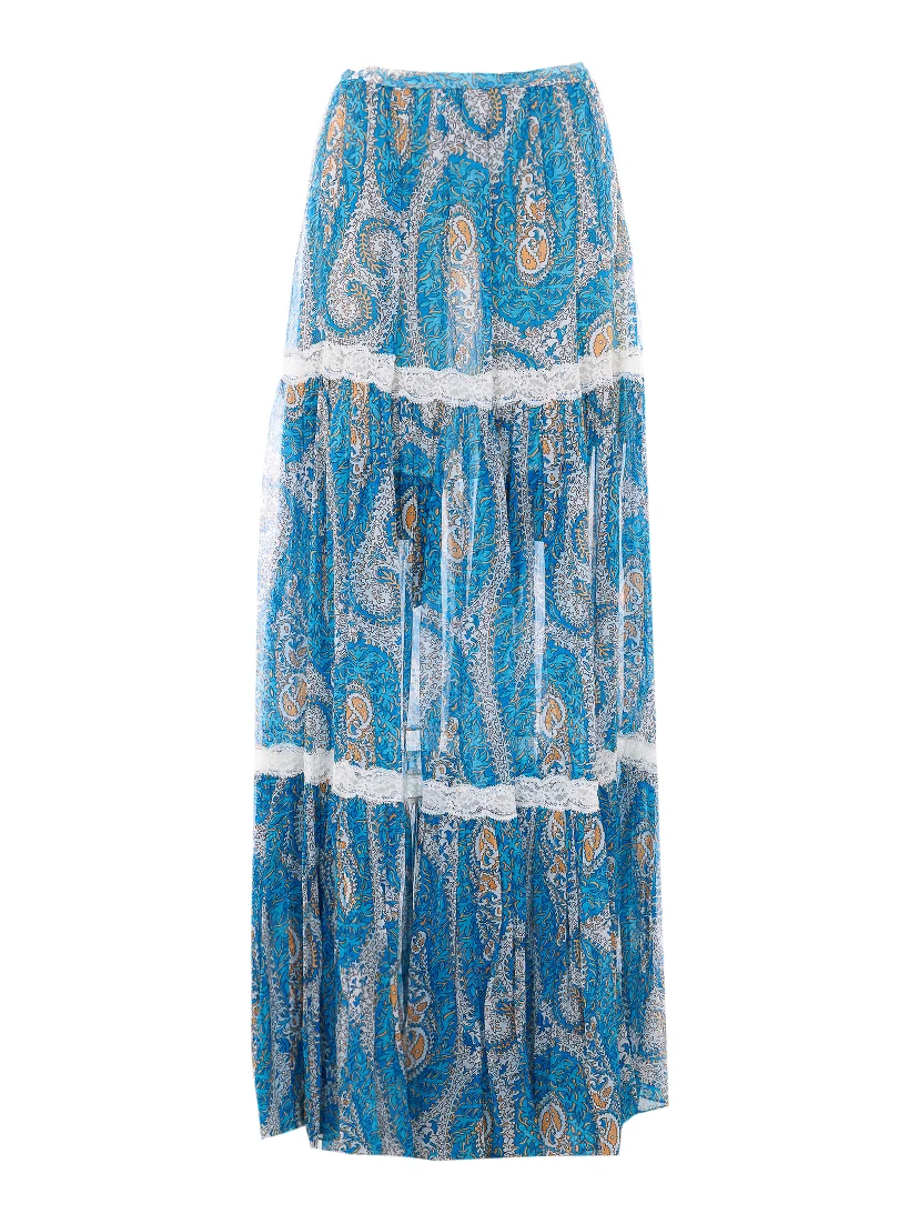 Etro Skirts Blue