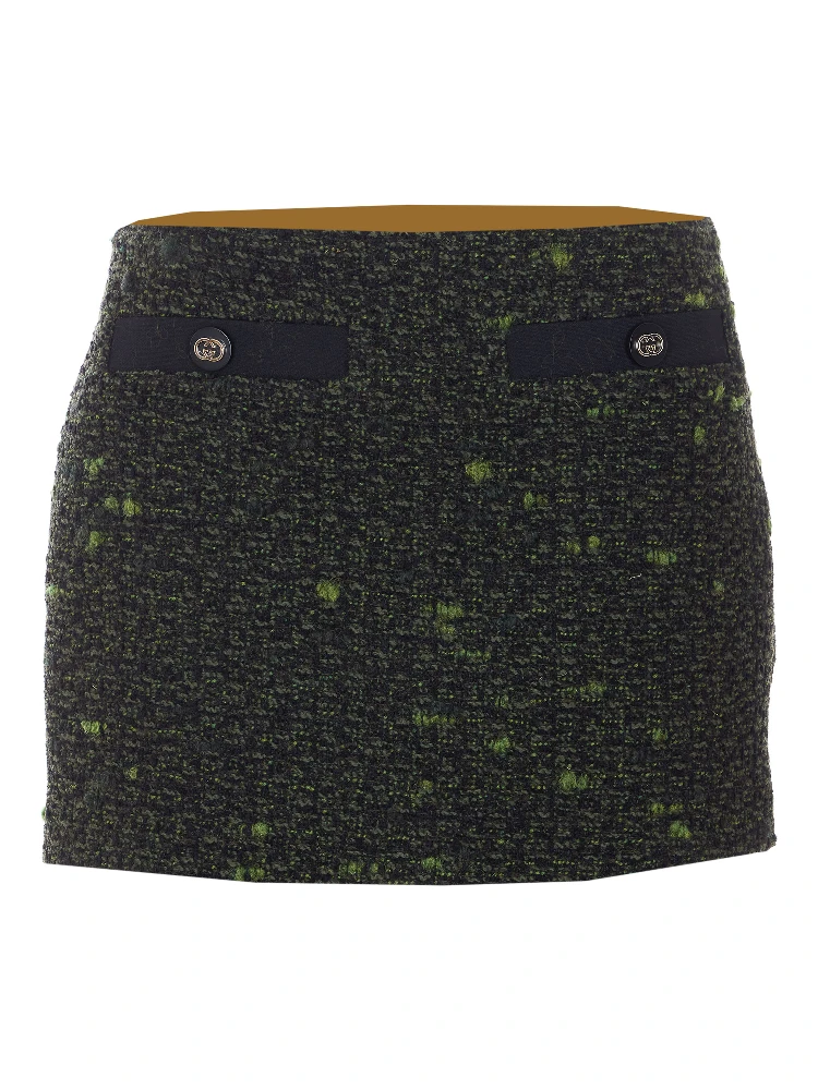 Gucci Skirts Green