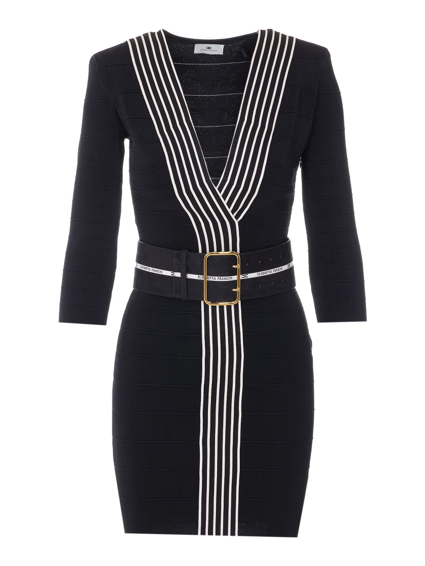 Elisabetta Franchi Dresses Black