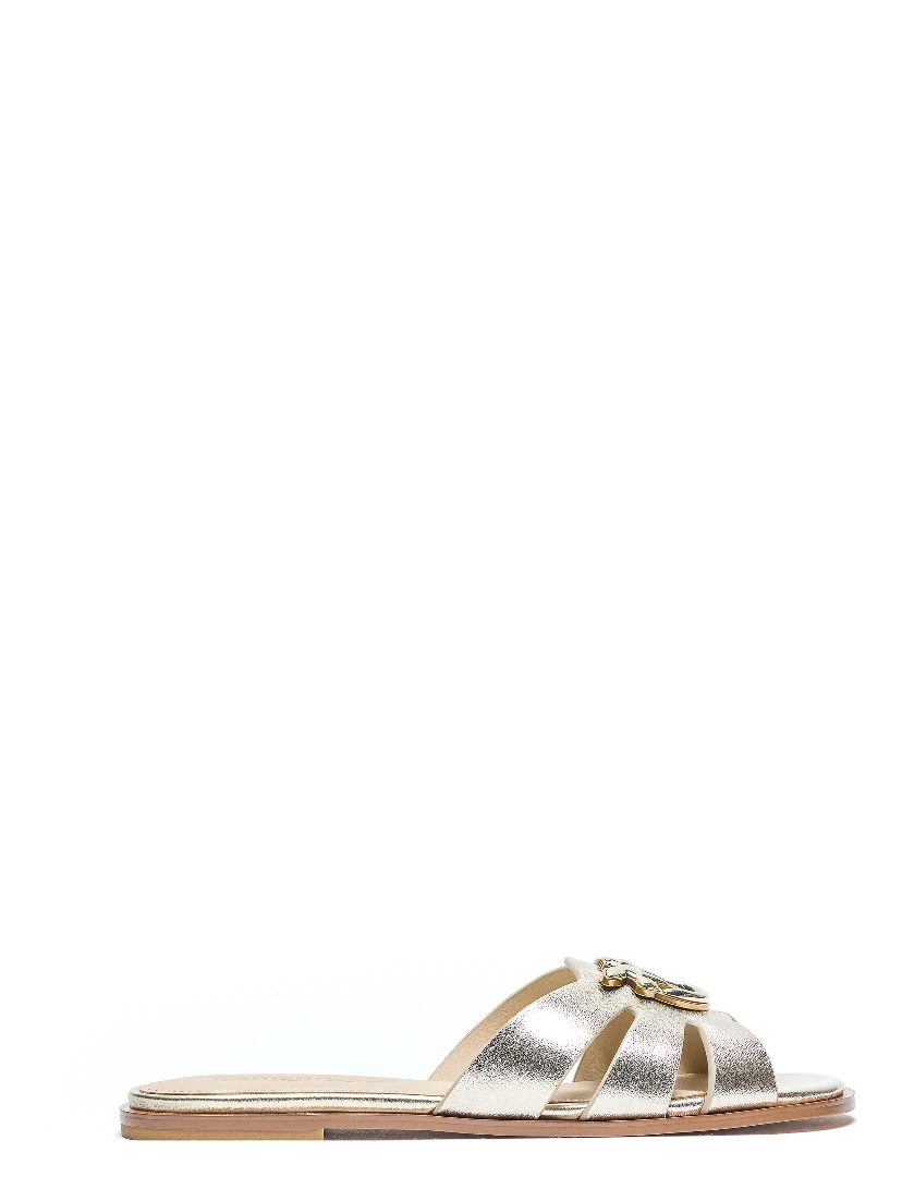 Pinko Sandals Golden