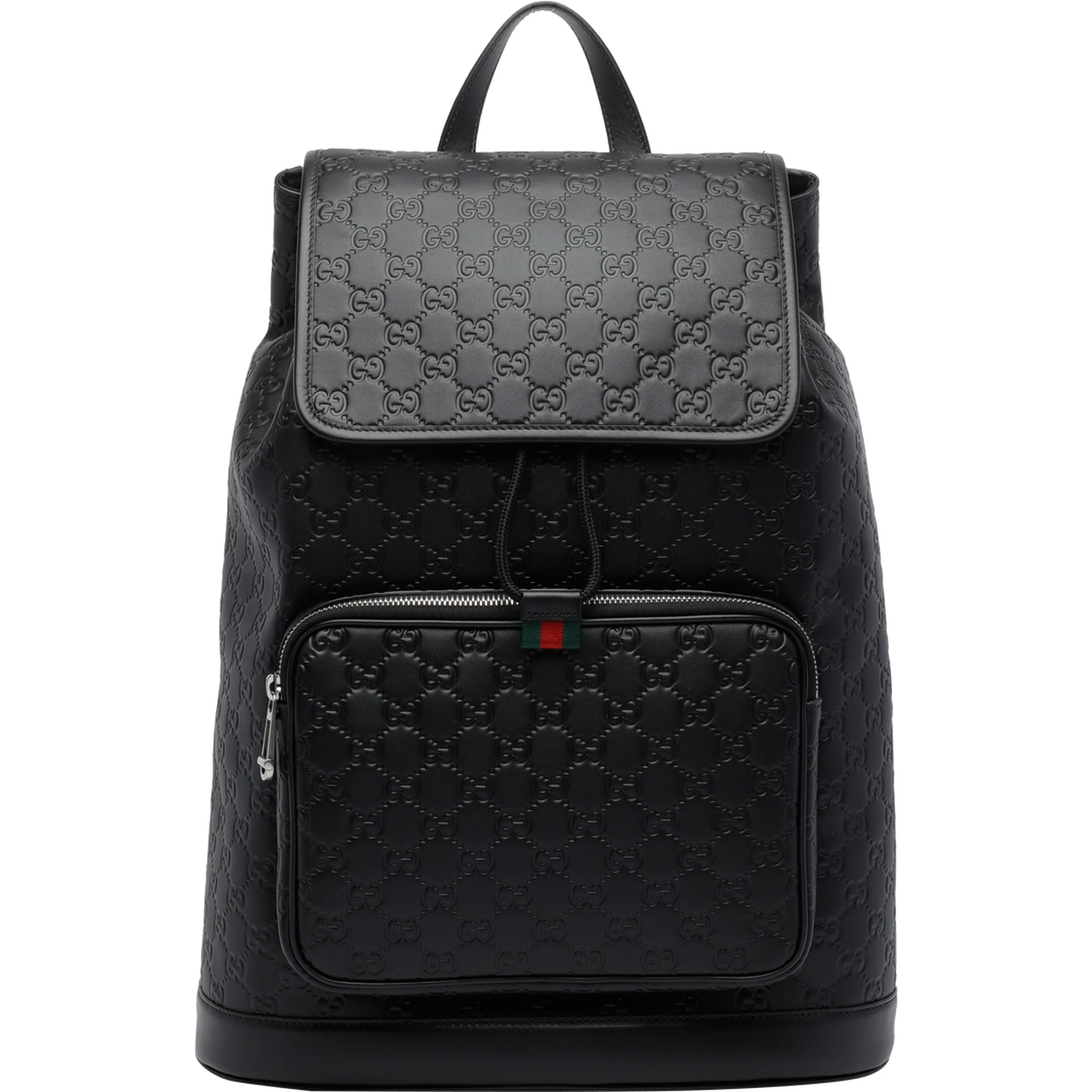 Black Medium GG emblem backpack