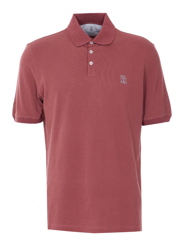 Brunello Cucinelli T-shirts and Polos Red