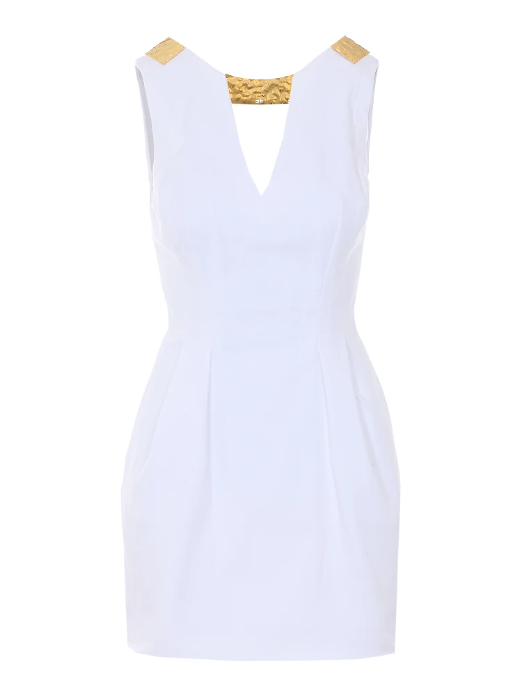 Elisabetta Franchi Dresses White