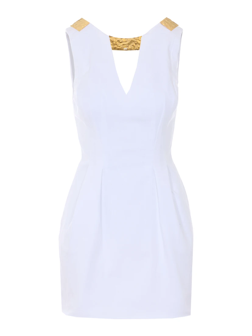 Elisabetta Franchi Dresses White