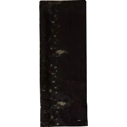 طقم وشاحين أسودين