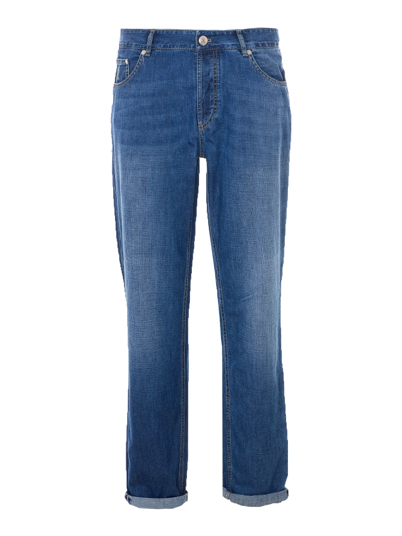 Brunello Cucinelli Trousers Blue